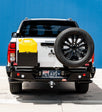 Triton MV 2024-On 022-02 Rear Wheel Carrier Single Jerry can Holder Package