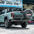 Ranger Super Duty MY26 - 022-02 Rear Wheel Carrier Double Jerry Can Holder Package - SKU MCC-05013-202PK3
