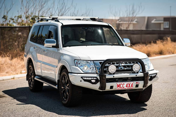 Pajero NS NX NT NW 2006-2021 808-01 Phoenix Bull Bar Single Black Loop Package - SKU MCC-02004-801SBL