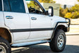 Land Cruiser 100 series 1998-2007  039BSR Side Step and Rail Package (Chrome Step Plate) (50mm Bull Bar) - SKU MCC-01007-039BSR