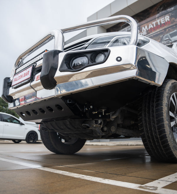 Colorado RG Trail Blazer 2017-2020 707-01A Alloy Falcon Bull Bar Triple Loops Package (LED Foglight) - SKU MCC-07005-701A