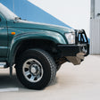 Toyota Hilux 1997-2004 707-02 Falcon Bull Bar Black A-Frame Package (LED Foglight) - SKU MCC-01001-702FOGUP