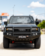 Prado 250 2025-On (With Fog) 707-02 Falcon Bull Bar Black A-Frame Package (LED Foglight) (Sand Black)
