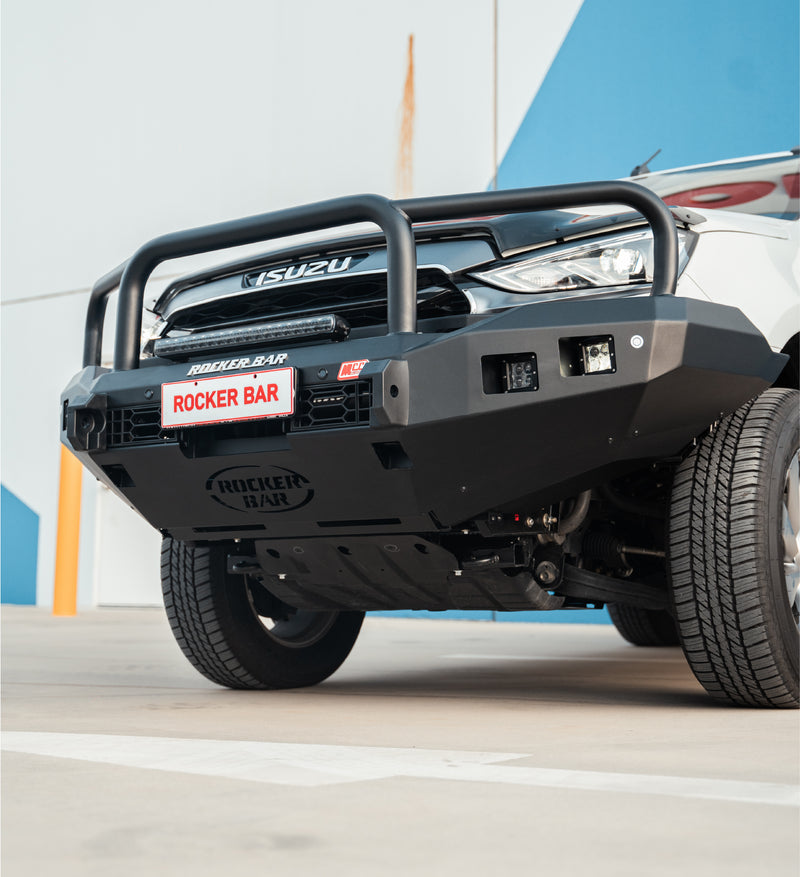 MUX Gen 3 2020-On 078-02SQ Rocker Bull Bar Triple Loops Package - SKU ...