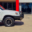 BT50 UN 2006-2011 707-02 Falcon Bull Bar Black A-Frame Package (LED Foglight) - SKU MCC-06001-702FOGUP