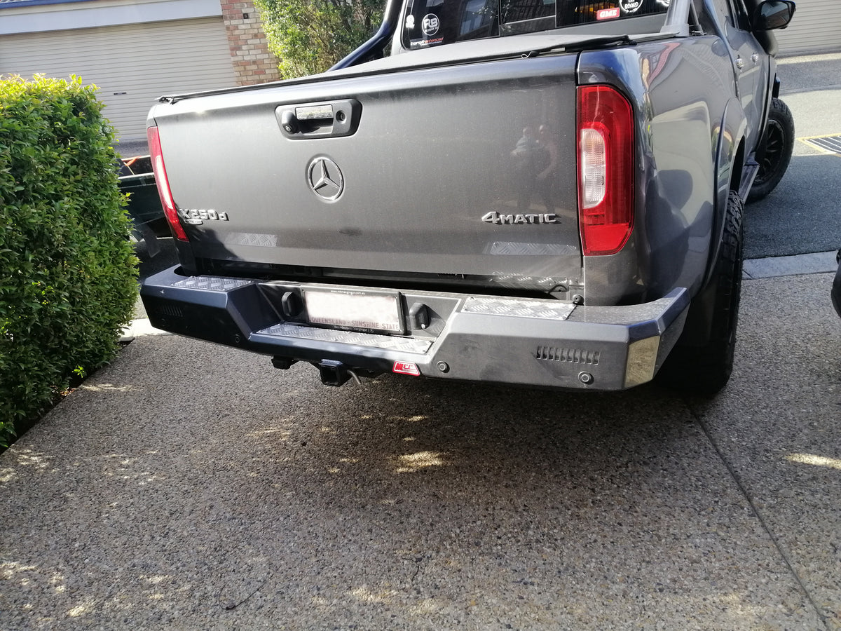 Xgo Rear Bar Mercedez Benz X Class 2019-Present 022-01 Rocker Rear Bar Package - SK ...