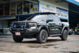 Next-Gen Ranger Raptor 2022-On - 039BSR All Sand Black Side Step and Rail Package (50mm Bull Bar) - SKU MCC-05011-039SBSR