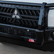 Triton MV 2024-On 707-02 Falcon Bull Bar Black A-Frame Package (LED Foglight)