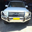 Pajero NS NX NT NW 2006-2021 707-02A Alloy Falcon Bull Bar A-Frame Package (LED Foglight) (non-Winch) - SKU MCC-02004-702A