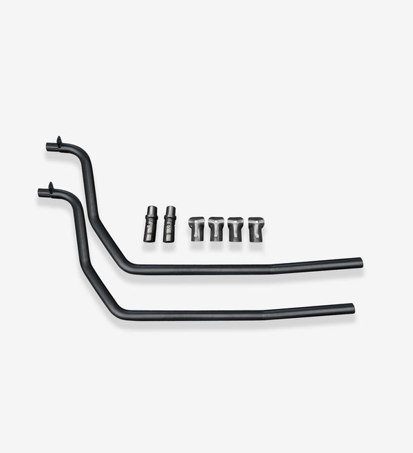 Prado 120 2002-2009 309SBR Side Rail with Swival Kit (Sand Black) - SKU MCC-01010-309SBR