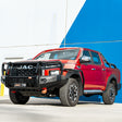 JAC T9 2025-On 039TWBSR808 Twisted Side Step and Rail Package (Chrome Step Plate) (60mm Bull Bar) - SKU MCC-17001-039TWBSR808