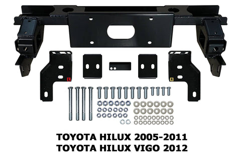 Hilux GGN25R 2005-2011  Bull Bar Brackets Includes (078/707/808/AW) - SKU MCC-01002-BB