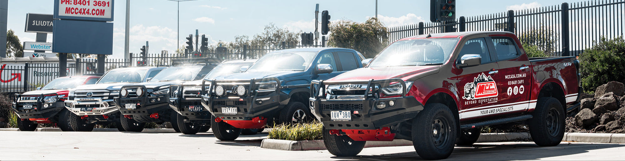 Bull Bar - 4wd Front end Protection desktop banner