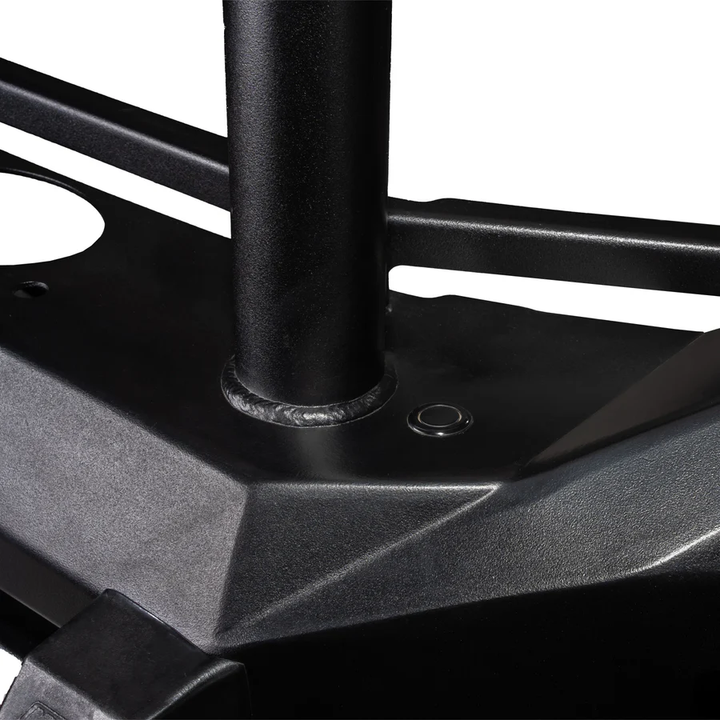 Black Powder Coated technical detail