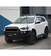 Isuzu MUX 2025-On Facelift 707-01 Falcon Bull Bar Single Black Loop Package (LED Foglight)