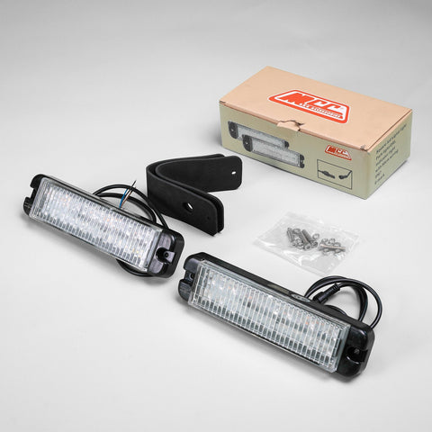 004 Classic Deluxe BullBar  Led Side Light (Pair) Indicator and Parker
