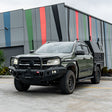 All-New Amarok 2023-On - 039BSR All Black Side Step and Rail Package (50mm Bull Bar) - SKU MCC-04002-039ABSR
