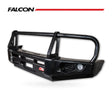 Toyota Surf/4Runner LN130/KZN130/LN107 (IFS) 1989-1995 - 707-02 Falcon Bull Bar Black A-Frame Package (No Foglight) - SKU MCC-01016-130702
