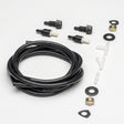 Universal Headlight Washer Jet with 1 Way Valve and Hose kit
