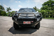 Triton MR 2019-Present 707-01 Falcon Bull Bar Triple Stainless Loops Package (LED Foglight) - SKU MCC-02011-701FOGUP