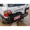 Land Cruiser 100/105 series 1998-2007 022-02 Rear Wheel Carrier Double Jerry Can Holder Package - SKU MCC-01007-202PK3