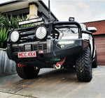 Ranger/BT50 2011-2021 039BSR All Black Side Step and Rail Package (50mm Bull Bar) - SKU MCC-05003-039ABSR