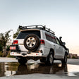 Land Cruiser 200 series 2007-2021  022-02 Rear Wheel Carrier Single Jerry Can Holder Package - SKU MCC-01008-202PK2