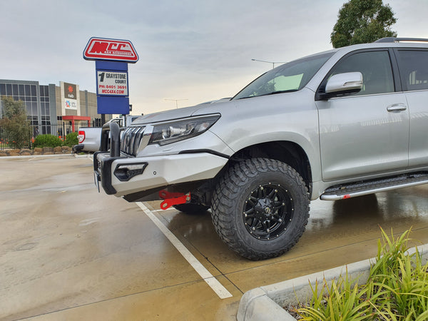 Prado 150 facelift 2017-Current 808-01 Phoenix Bull Bar Single Stainless Loop Package - SKU MCC-01020-801SSL