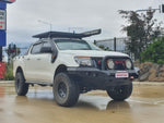 Ranger PX 1 2011-2015 078-01SQSBL Rocker Bull Bar Single Sand Black Loop Package - SKU MCC-05003-7801SQSBL