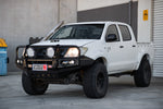 Hilux GGN25R 2005-2011 707-02 Falcon Bull Bar Black A-Frame Package (LED Foglight) - SKU MCC-01002-702FOGUP