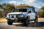 Land Cruiser 200 series 2007-2021 039BSR All Black Side Step and Rail Package (60mm Bull Bar) - SKU MCC-01019-039ABSR
