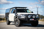 Land Cruiser 200 series 2007-2021 039BSR All Black Side Step and Rail Package (60mm Bull Bar) - SKU MCC-01019-039ABSR