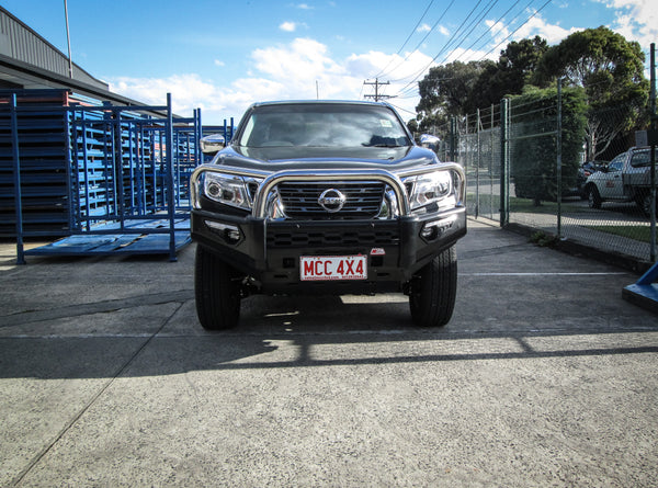 Navara NP300 2015-2020 808-01 Phoenix Bull Bar Triple Stainless Loops Package - SKU MCC-03013-801