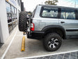 Patrol Y61 1997-2005 022-02 Rear Wheel Carrier Single Jerry Can Holder Package - SKU MCC-03003-202PK2
