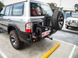 Patrol Y61 1997-2005 022-02 Rear Wheel Carrier Single Jerry Can Holder Package - SKU MCC-03003-202PK2