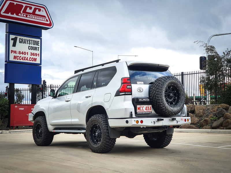 Prado 150 Facelift 2017-On Rear Wheel Carrier Bar Only Package – MCC 4x4