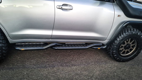 Land Cruiser 200 series 2007-2021  309TW Twisted Side Step Package - SKU MCC-01008-309TW