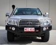 Land Cruiser 200 series prefacelift 2007-2015  707-01 Falcon Bull Bar Triple Stainless Loops Package (No Foglight) - SKU MCC-01008-701UP