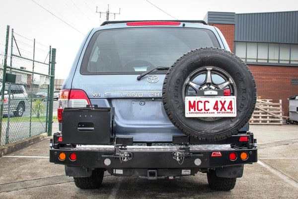 Land Cruiser 100/105 series 1998-2007 022-02 Rear Wheel Carrier Dual Wheels Carrier Package - SKU MCC-01007-202PK1