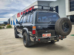 Land Cruiser 80 series 1990-1998  (GX or Non Flare) Wing 022-02 Rear Wheel Carrier Dual Wheels Carrier Package - SKU MCC-01006-202LPK1