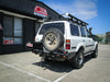 Land Cruiser 80 series 1990-1998  (GX or Non Flare) 022-02 Rear Wheel Carrier Single Jerry Can Holder Package - SKU MCC-01006-202LPK2