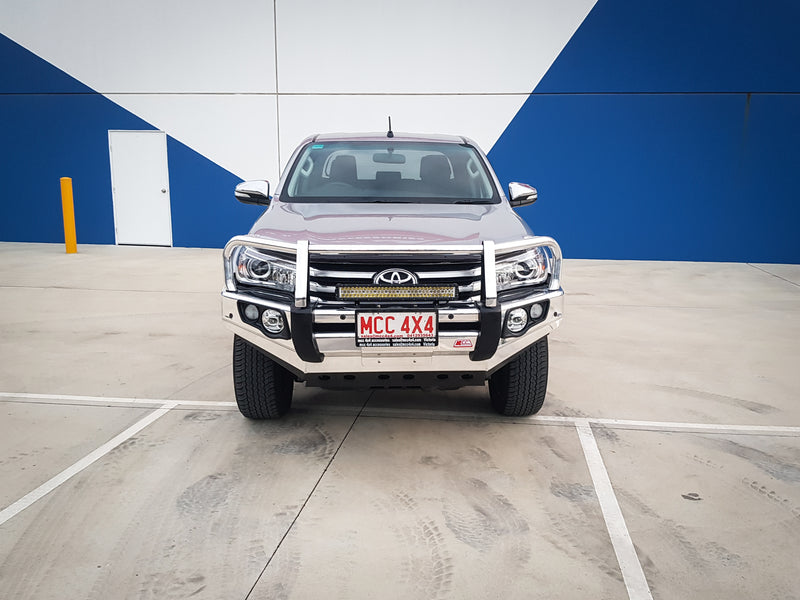Toyota hilux alloy bullbar discount