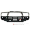 Pajero NM NP 1999-2006 707-01 Falcon Bull Bar Triple Stainless Loops Package (No Foglight) - SKU MCC-02005-701UP