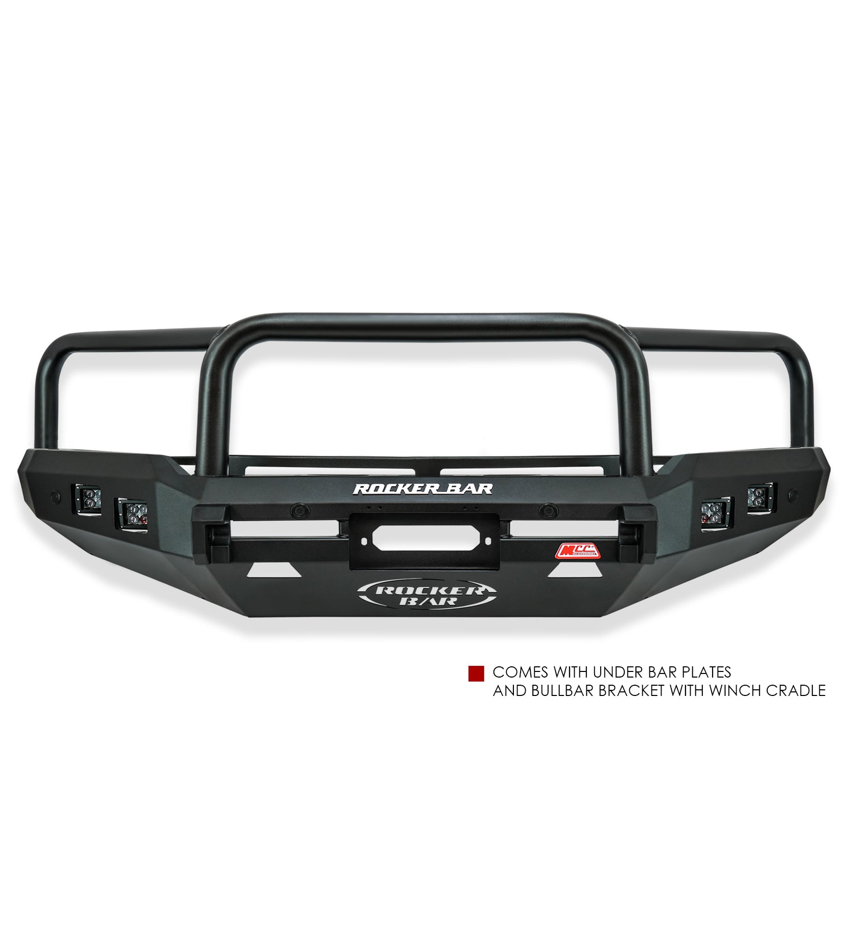 X Bar Bush Ranger Ranger PX 2 2016-2019 Tech Pack 078-02SQ Rocker Bull Bar Triple Loops ...