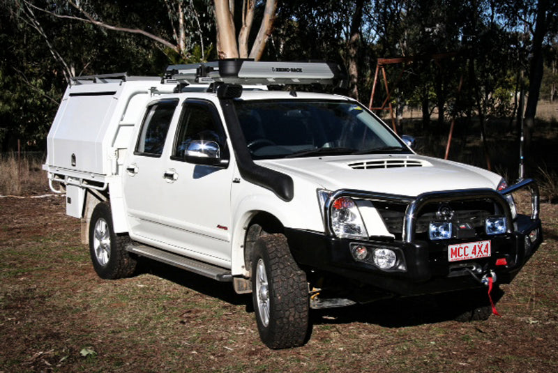 Dmax 2007-2011/ Holden RA7 - 707-01 Falcon Bull Bar Triple Stainless L ...