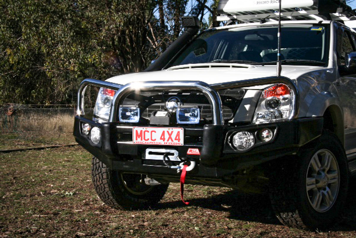 Dmax 2007-2011/ Holden RA7 - 707-01 Falcon Bull Bar Triple Stainless L ...