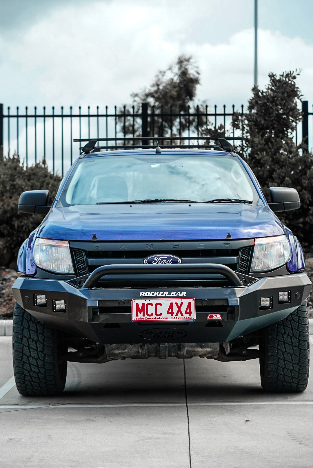 Ranger PX 1 2011-2015 078-01SQL Rocker Bull Bar Single Low Loop Packag ...