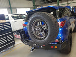 Fortuner 2015-Current 022-02 Rear Wheel Carrier Double Jerry Can Holder Package - SKU MCC-01018-202PK3