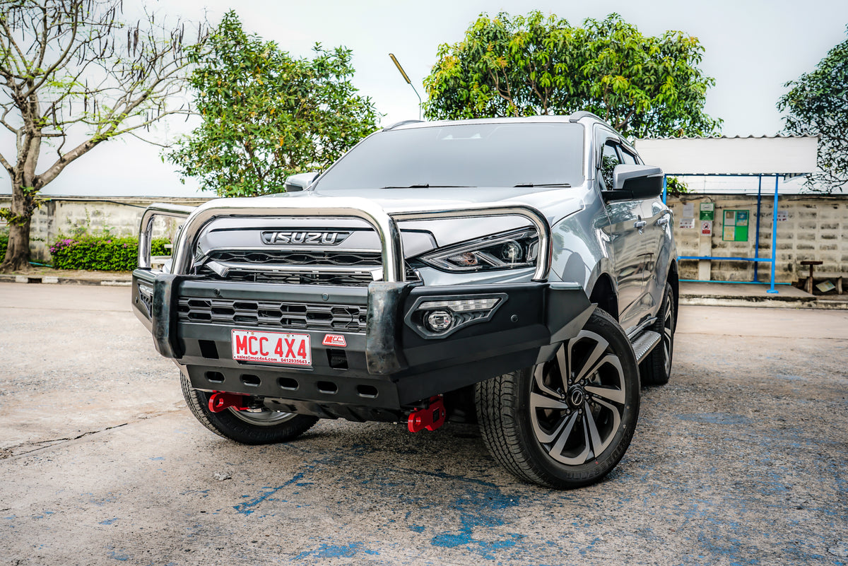 Mux Rear Protection Bar MUX Gen 3 2020-On 808-01 Phoenix Bull Bar Triple Stainless Loops Packa ...