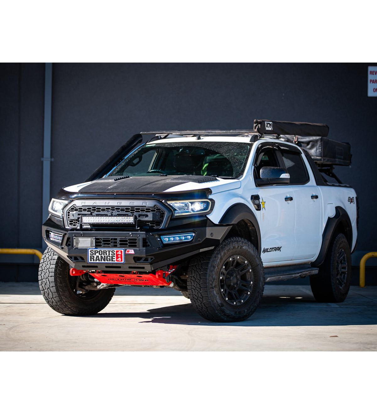 Ranger/Everest PX 2 2016-2019 with Tech Pack 909-01 Alloy Pegasus Bull ...